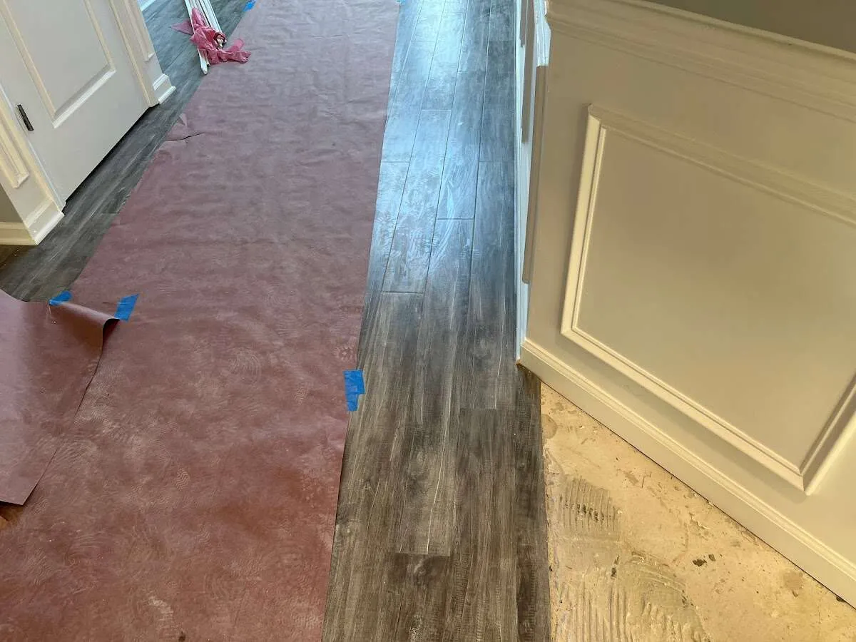 Completed marble shower restoration in Stickney